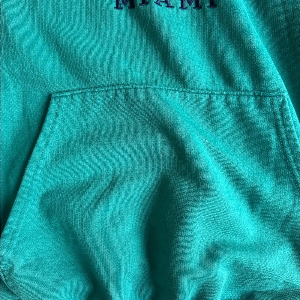 NFL Dolphins Teal Hoodie Vintage - Picture 4 of 6